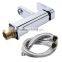 No.Y4508 Cheap Wall Mounted Chrome Bathroom Single Handle Brass Basin Mixer