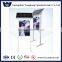 Outdoor solar powered LED middle lamp post advertising light box