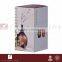 CASAMOTION Deep Brown Hand Blown Art Glass Vase With No MOQ and Gift Boxed, 9405522