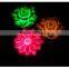 Color Changing Flower Shaped Floating Candles Flashing Flashing Plastic Toy Flower Shape Led Candle