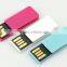 Customized plastic clip pendrive 16gb logo