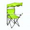 Outdoor Waterproof Sunscreen Tent Armrest Cup Holder Foldable Fabric For Beach Chair