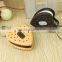 key chain Cute Biscuit Shaped keychins LED Light Flashlight Toy with Keychain