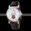 Luxury automatic watch winder tourbillon watch stainless steel men wristwatch