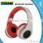Bluetooth wireless LED headphone support memory card play MP3 and FM radio function headset
