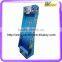 Easy assembled promotion cardboard triangle cardboard hook display stand for candy