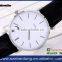 Genuine Leather Watch Stainless Steel 316L Super Slim Watch