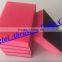 custom designed foam sponge /Wet Sanding Sponge /with double side abrasive sponge