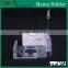 Plastic clear card holder, PP transparent note holder with pen case