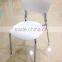 Affordable high quality living room furniture metal frame plastic restaurant chair