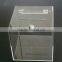 acrylic voting box,suggestion box,acrylic Donation box with lock ,brochure