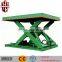 2000kg cheap sale stationary scissor lift home elevator/double scissor car lift