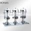 Hot and cold milk tea dispenser, insulated beverage dispenser 8L*3