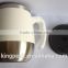 Stainless steel double wall coffee mug/Plastic travel mug with lid