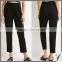 High quality casual new arrival women black flared trousers casual pants