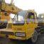 go-go china made used XCMG 12t truck crane to abroad in shanghai