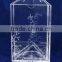 transparent newspaper magzine brochure display rack for public use