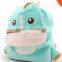 cute animal shape plush bag/animal shape kids bag/hippopotamus shape plush bag