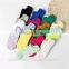 bright women vivid colorful boat socks