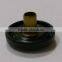 The Garment Use Plastic Covered Top Metal Ring Snap Button