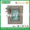 Malden International Designs Rustic Distressed Wood Fashion Two Tone Cedar Picture Frame with Burlap Mat