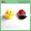 PVC animal with BB whistle bath toy capsule toy