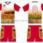 custom newest design hot sale men red team soccer jersey