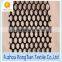 Comfortable polyester white warp knitted 100g binoculus mesh fabric for mattress