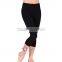 C2512 Child capri pants wholesale black capri jazz pants for jazz dance pants