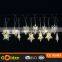 Holiday Decorative Solar Outdoor Fence Falling Led Christmas Star String Lights