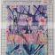 Cotton Knit Print Fabric Cotton Span Reactive Geometry Printed Fabric