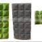 1 Pcs 56 Pocket flowerpot Indoor Outdoor Wall Hanging Planter Vertical Felt Garden Plant Grow Container Bag 100 *100cm