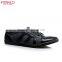 Genuine Leather Men Casual Shoes Nice Perfect Shoes Denim Lace-up Shoes