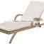 Leisure outdoor rattan lounge patio lounge set sunbed