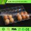 12 cavity clamshell refrigerator plastic egg tray