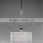 2015 Modern white lamp shade metal pendant light/pendant lamp of CE