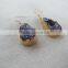 Fashionable hot sale double sided pearl earring