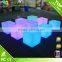 2015 best price different style LED cube seating/inflatable led luminous furniture/LED cube table