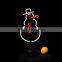 snowman christmas neon sculpture neon light