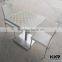 solid surface restaurant hot pot table , modern dining tables