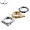 2014 fashion jewelry combination punk style men's ring golden and silver jewelry