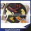 Slate material dinner plate food placemat customized size and shapes