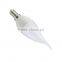 2016 saving energy e14 lighting 7w with tail warm white/cool white