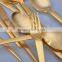 High grade Fork spoon knife set gold plated cutlery                        
                                                Quality Choice
