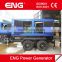 Mobile trailer genset , 200KW portable generator power plant