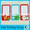 durable fashionable top quality name comic label sticker
