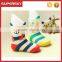 V-263 Unisex-Baby newborn soft pretty baby stripe cartoon boot socks