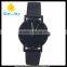 WJ-5480 Simplest Dial Design Fashion Attractive Fancy Black Leather Strap Lady Watch