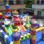 PVC,0.55mm PVC Material and Funcity Type inflatable Amusement park