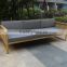 Classic bamboo furniture garden set, outdoor sofa set with side table
